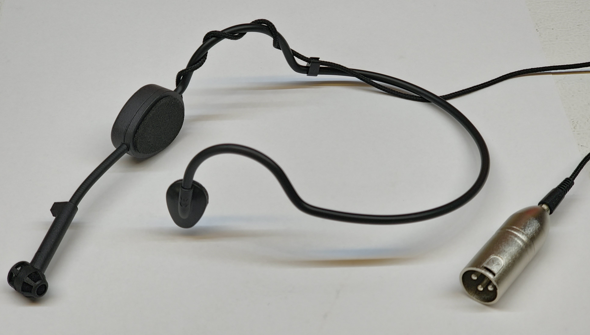 HilderAmp™ Headset Mic with mute- Phantom Powered - Connect directly to Phantom powered XLR input
