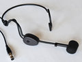 HilderAmp™ Headset Mic with mute- With 3 Pin Mini XLR Cable  - Works with AKG and Audix Wireless Systems
